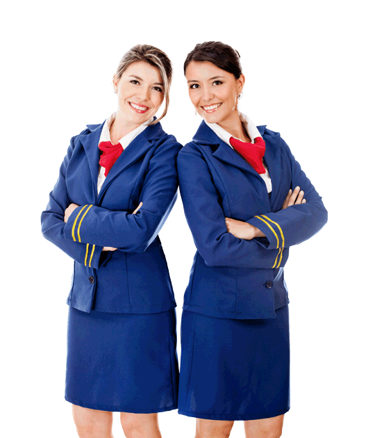 Flight attendant cabin crew